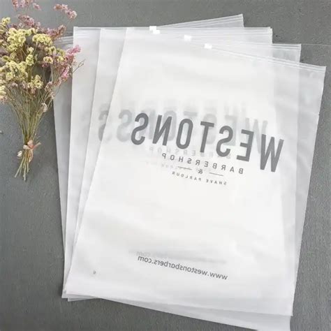 Customized Biodegradable Frosted Sealing Zipper Lock Bag Packaging Bags