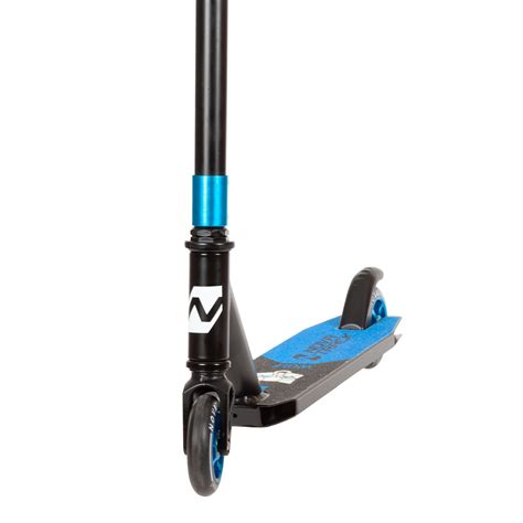 Трюковый самокат Novatrack WOLF 30 (синий) купить в Минске, цена 182.00 р.
