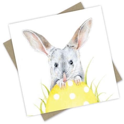 Easter Bilby – Popcorn Blue