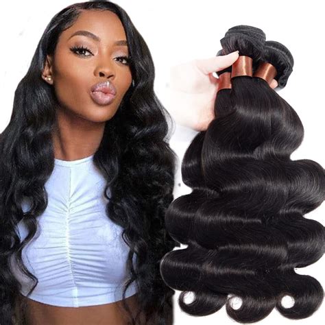 Amazon Blackmoon Hair Indian Virgin Hair Body Wave Human Hair