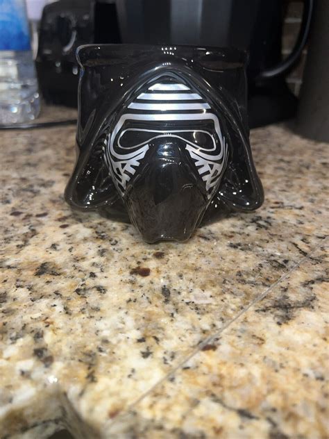 Kylo Ren 3d Coffee Mug ~ Force Awakens Star Wars Ep 7 Ceramic Black Helmet Ebay