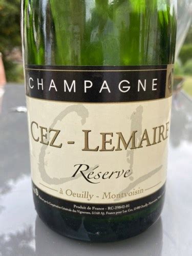 Cez Lemaire R Serve Champagne Vivino Us