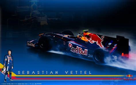 Red Bull Vettel Wallpapers Wallpaper Cave