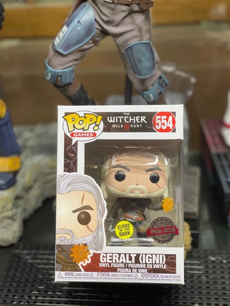 The Witcher Wild Hunt Geralt GITD Funko Pop Hobbies Toys Toys