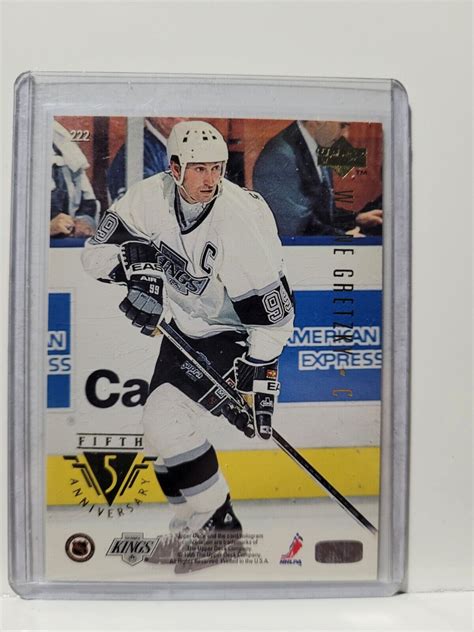 Upper Deck Electric Ice Wayne Gretzky Nm Mt Ebay