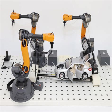 Abs Engineering Plastics Cnc 6 Axis Mini Robot For Artificial Intelligence