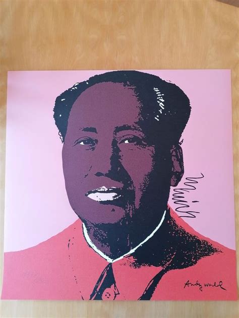 Andy Warhol Mao Zedong Lithographie Kaufen Auf Ricardo