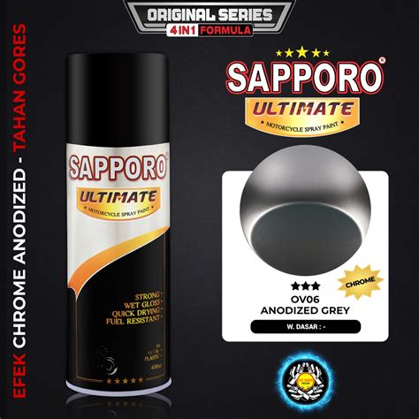 Jual Sapporo Ultimate Ov Anodized Grey Original Series In Cat