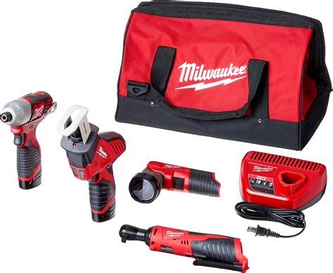 Milwaukee M12 Fuel 12 Volt Li Ion Brushless Cordless Hammer Drill And Impact Driver Combo Kit 2