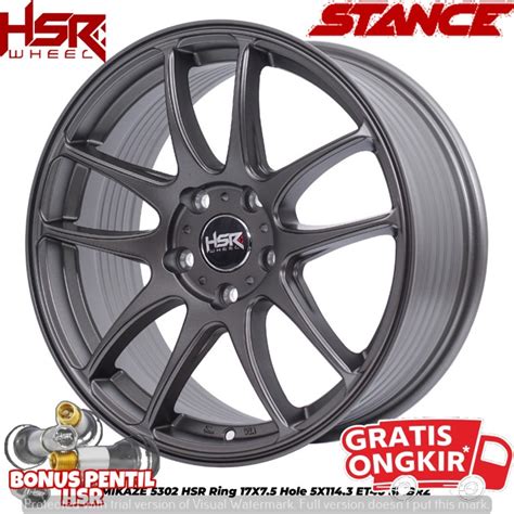 Jual Velg Mobil Racing Hsr Kamikaze Ring 17 Cocok Untuk Expander Ertiga