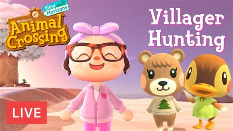 🔴 Live Dreamie Villager Hunting Animal Crossing New Horizons