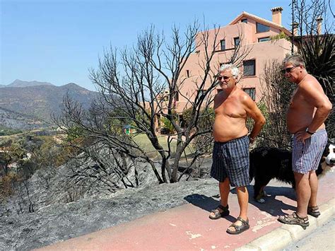 El incendio de Mijas Málaga calcina 400 hectáreas y obliga a