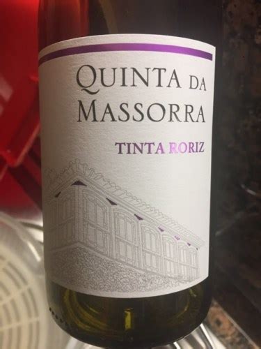 Quinta da Massôrra Tinta Roriz Vivino US