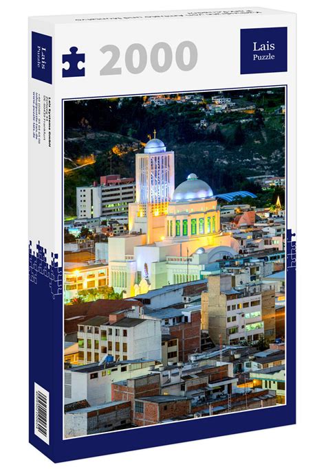 Lais Puzzle Kathedrale Von Ambato Und Montalvo Park Ecuador 2 000