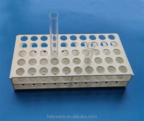 Plastic One Rack One Piece Molded Autoclavable Test Tube Rack For Lab