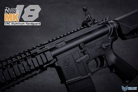 EMG Colt Licensed Daniel Defense M4A1 SOPMOD Block 2 MK18 AEGs