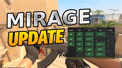 Cs Mirage Update Buy Menu Refunds Mirage Gameplay Youtube