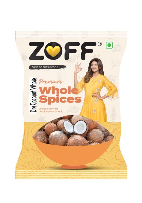 Dry Coconut Whole 200 G Zoff Foods