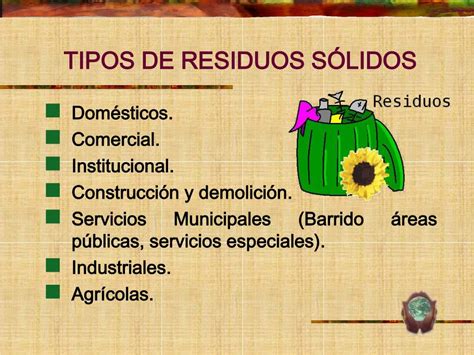 Ppt El Manejo De Los Residuos S Lidos Powerpoint Presentation Free