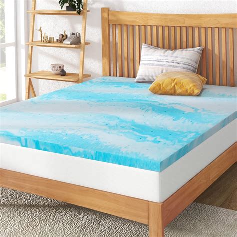 Amazon IULULU Mattress Topper 2 Inch Gel Memory Foam Mattress