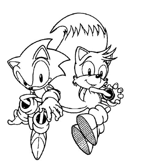 Sonic Y Sus Amigos Para Colorear Imagui Dibujos De Colorear