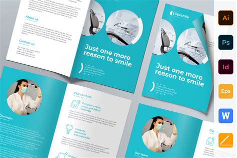 Dental Clinic Brochure Template Graphic By Amber Graphics Creative