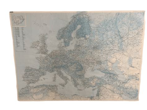 School Map Of Europe By Kummerly And Frey 1980s Intondo