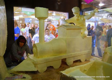 Butter Sculpture Kansas State Fair September 2012