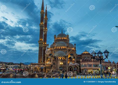 Old Market Mosque - Sharm El Sheikh - Al Sahaba Mosque. Editorial Photo ...