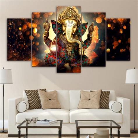 Christian Jesus Mary Magdelene Religion 5 Panel Canvas Art Wall Decor Canvas Storm