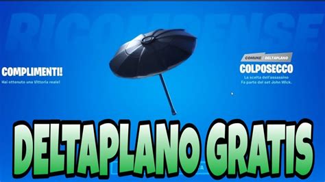 Come Ottenere Gratis Il Deltaplano Colposecco Fortnite Youtube