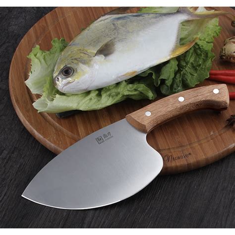 Taiwanese Round Belly Fish Knife Fish Filleting Boning Knife Tuna Knife