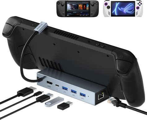 Steam Deck Dock In Docking Station With Hdmi K Hz Gigabit