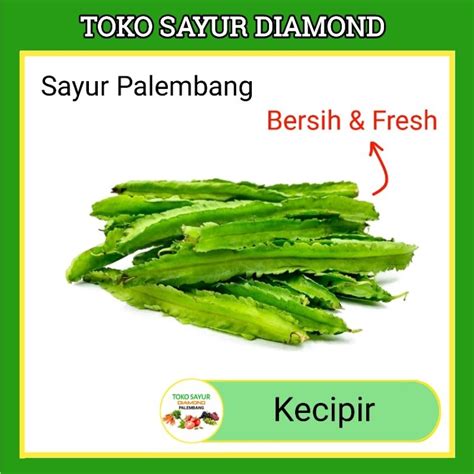 Jual Lalapan Kecipir Per Ikat Sayur Sayuran Segar Palembang Shopee