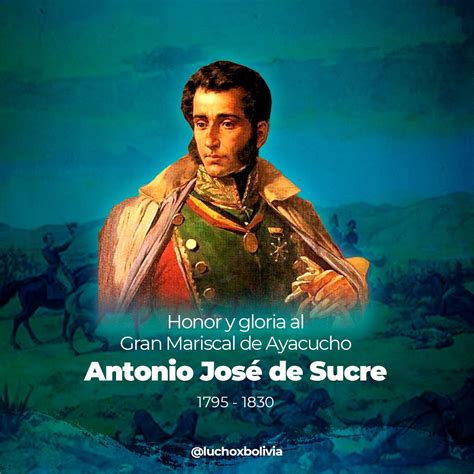 ABI Presidente honra el legado de lucha del Mariscal Antonio José de