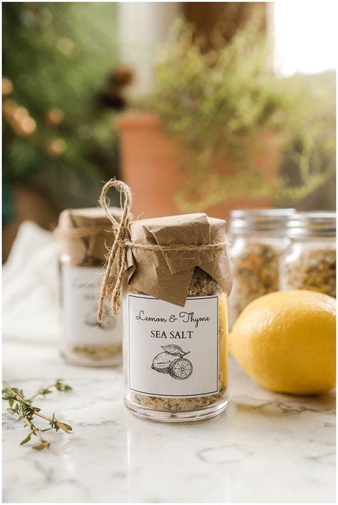 How To Make Infused Salt With Lemon Thyme Sea Salt Recipe