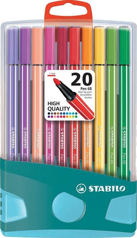 Stabilo Pen Premium Viltstiften Colorparade Met Kleuren Bol