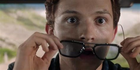 Peter Is Totally Wearing Tony Stark's Glasses in the Spider-Man: Far ...