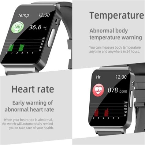 Non-Invasive Blood Sugar Monitor Smart Watch - Diabetic Glucose