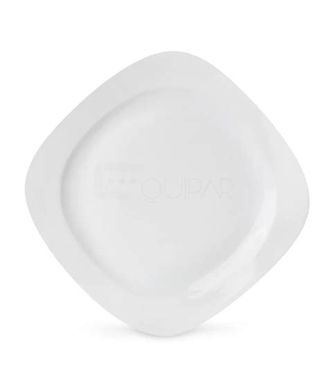 PLATO DE MELAMINA PREMIUM CUADRADO RIM 25 9 2 CM CONCASSE MCPLMCRP26B