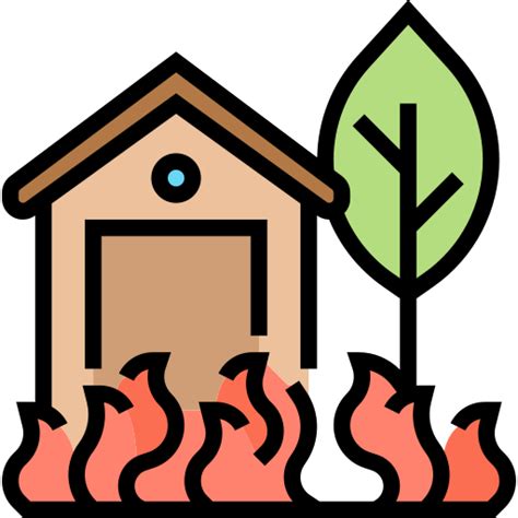 Burning House Clipart