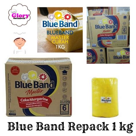 Jual Mentega Blue Band Serbaguna Margarine Repack 1kg Shopee Indonesia