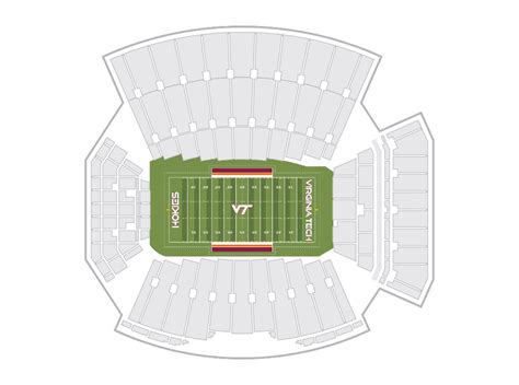 Lane Stadium Seating Chart And Seat Views Seatgeek