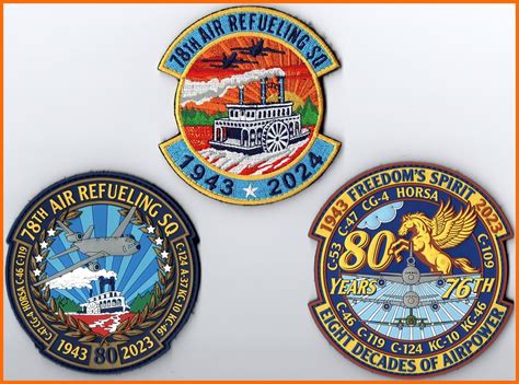 Usaf Patch Set Th Air Refueling Squadron Th Air Re Flickr