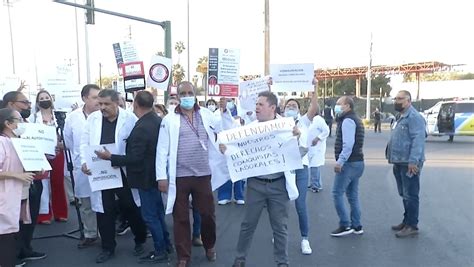 Protestan M Dicos Del Issste Ante Carencias Para Laborar