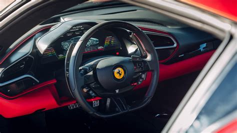 Ferrari 296 GTB Interior Layout & Technology | Top Gear