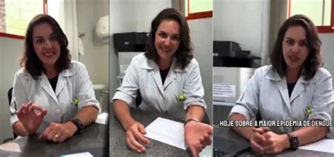 V Deo M Dica Viraliza Explica O Did Tica Sobre A Dengue L Der