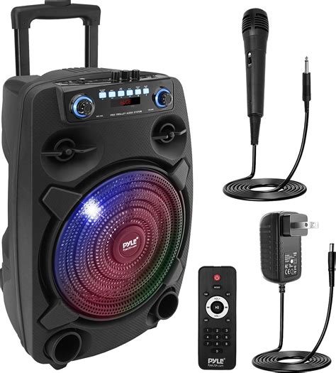 Pyle Portable Bluetooth Pa Speaker 300w Rechargeable