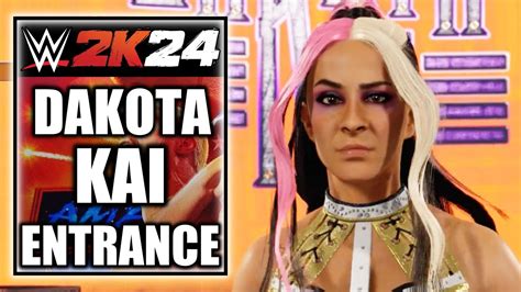 Wwe K Dakota Kai Entrance Cinematic Youtube