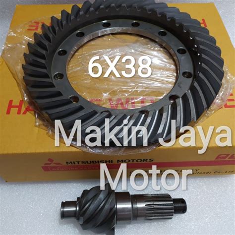 Jual GEAR SET 6X38 CANTER PS125 GEAR SET GIGI GARDAN CANTER PS125 HD